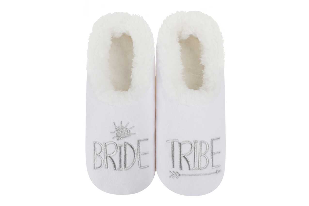Women's Soft Plush Pairables - Bride Tribe Lounge Snoozies