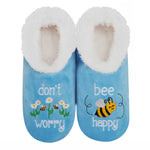 Women's Soft Plush Pairables - Don't Worry Bee Happy Lounge Snoozies