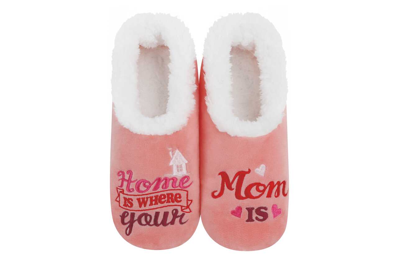 Women's Soft Plush Pairables - Home Is Where Mom Is Lounge Snoozies