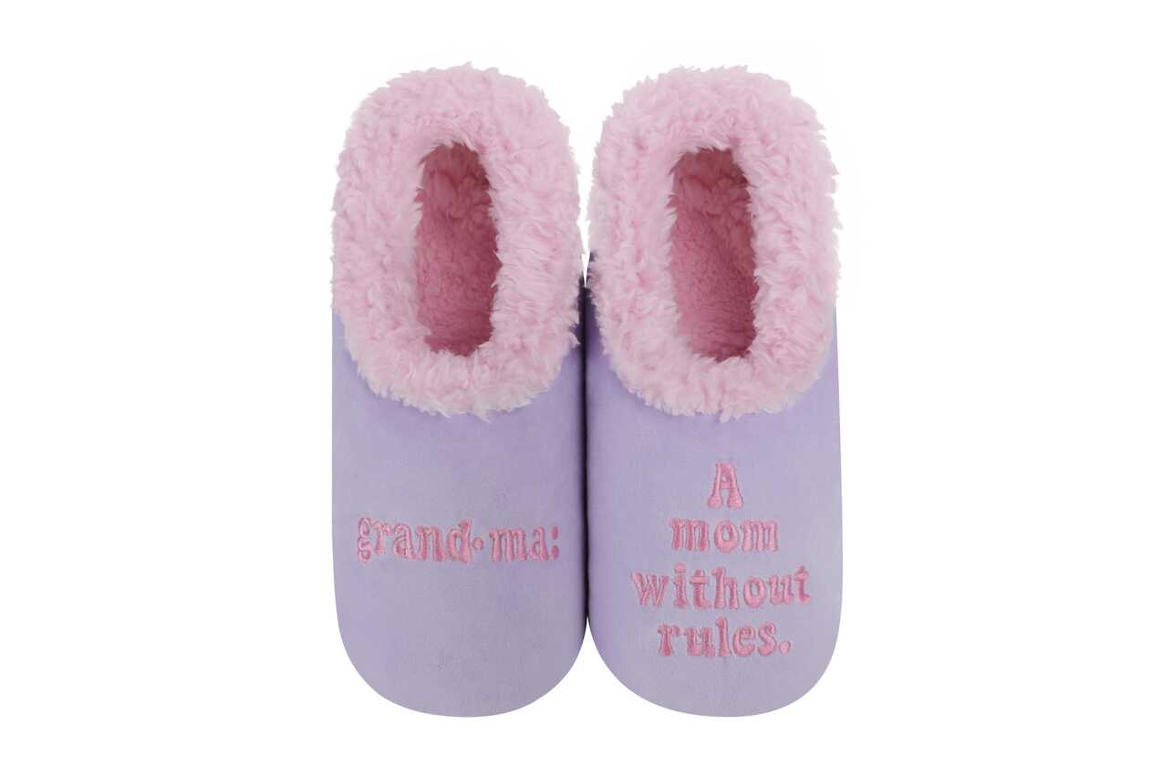 Women's Soft Plush Pairables - No Rules Grandma Lounge Snoozies