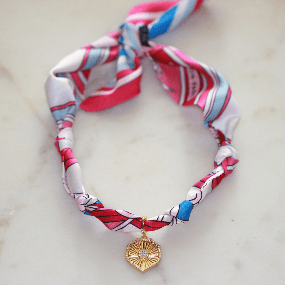 Wrapped in Strength Scarf Necklace Necklaces Deep South Originals, LLC