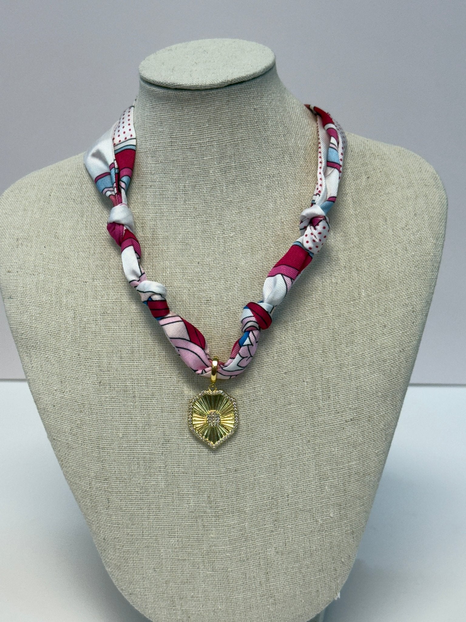 Wrapped in Strength Scarf Necklace Necklaces Deep South Originals, LLC