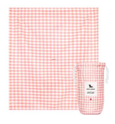 XL Picnic Blanket - Strawberries & Cream Textiles Dock & Bay