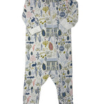 Zipper Footie - English Countryside Baby Sleepwear Heyward House