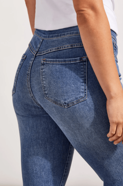 Audrey Pull On Jegging - Dark Vintage Pants Tribal