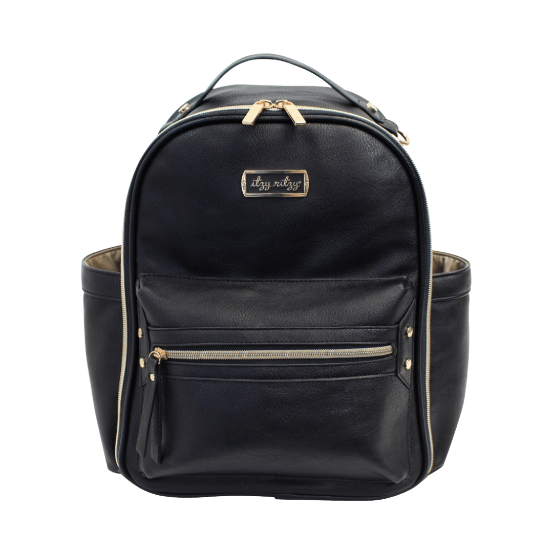 Black Itzy Mini™ Diaper Bag Backpack Baby Accessories Itzy Ritzy