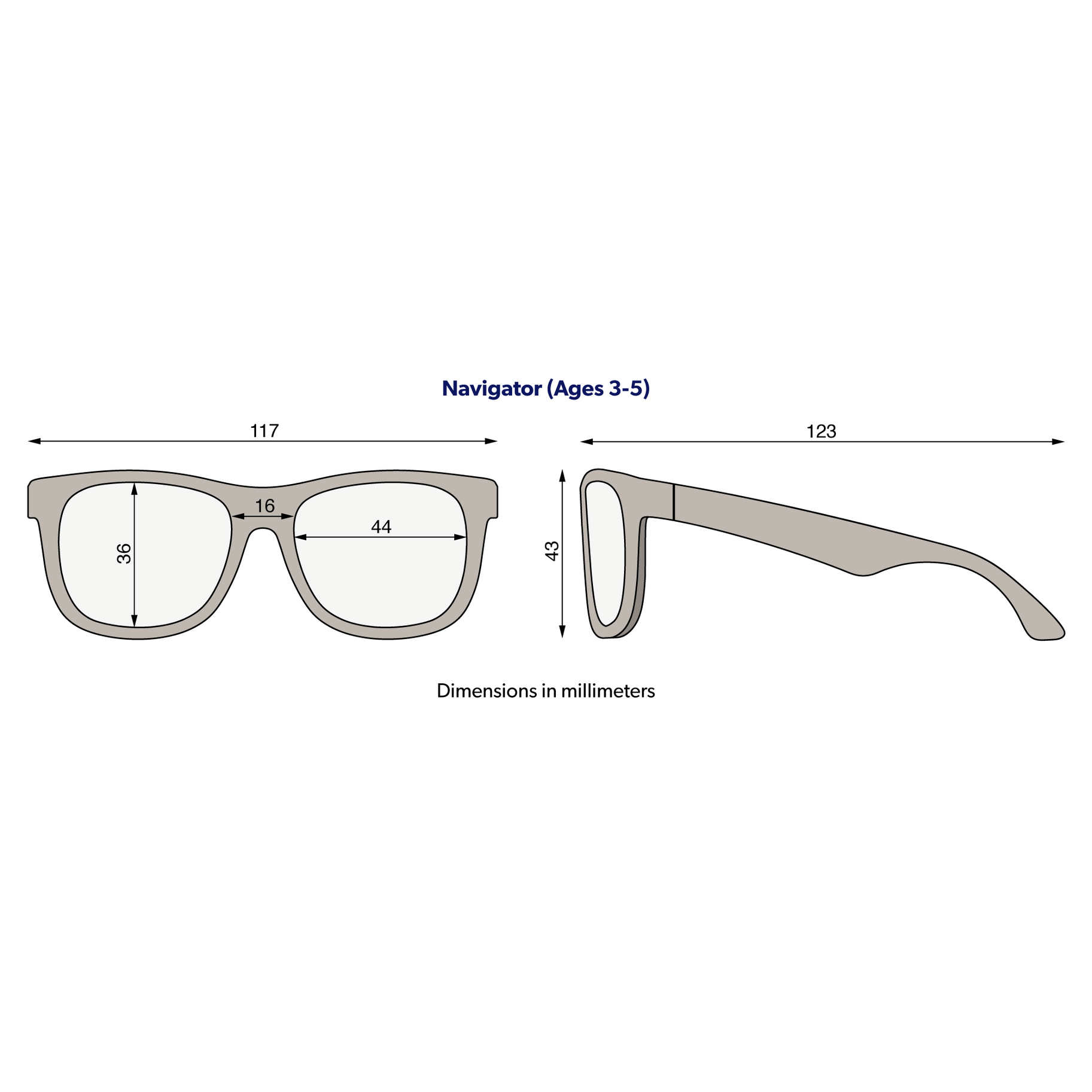 Blue Series: The Sun Seeker Kids Sunglasses Babiators