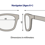 Blue Series: The Sun Seeker Kids Sunglasses Babiators