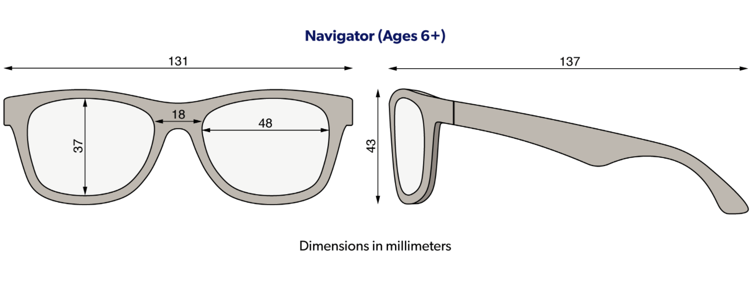 Blue Series: The Sun Seeker Kids Sunglasses Babiators