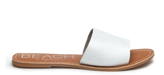 Cabana - White Leather Shoes Matisse
