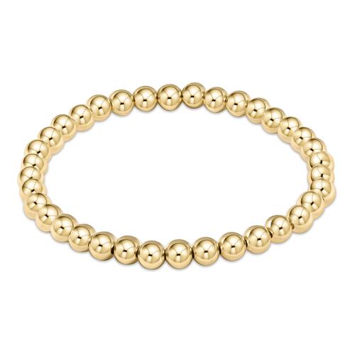 Classic Gold 5mm Bead Bracelet Bracelets enewton