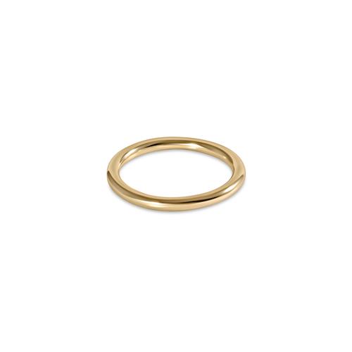 Classic Gold Band Ring - Size 6 Rings enewton