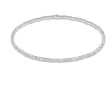 Classic Sterling 2mm Bead Bracelet Bracelets enewton