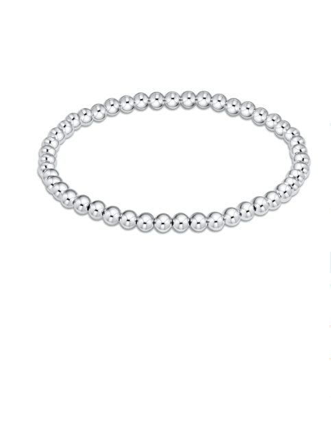 Classic Sterling 4mm Bead Bracelet Bracelets enewton