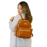 Cognac Itzy Mini Diaper Bag Baby Accessories Itzy Ritzy