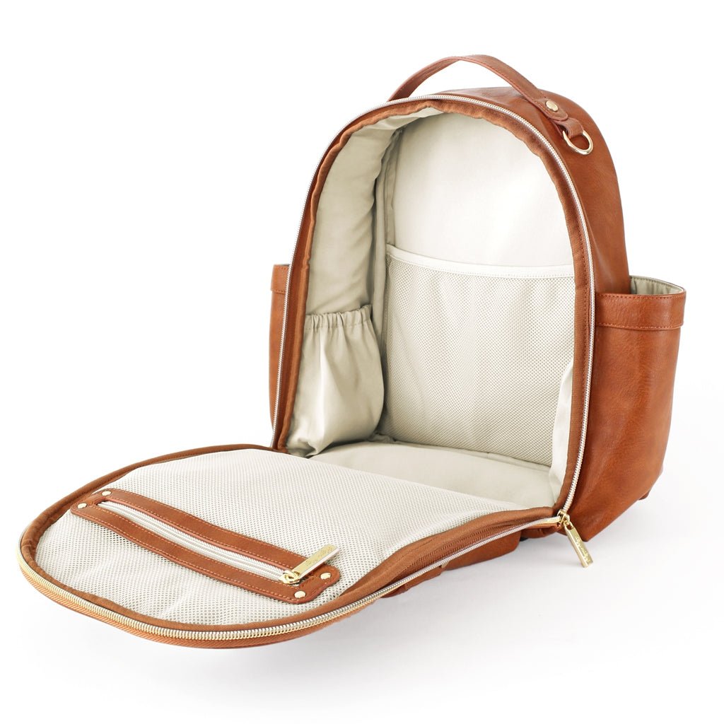 Cognac Itzy Mini Diaper Bag Baby Accessories Itzy Ritzy