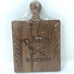Dad's Kitchen Walnut Wood Cheeseboard Kitchen + Entertaining Maple Leaf at Home