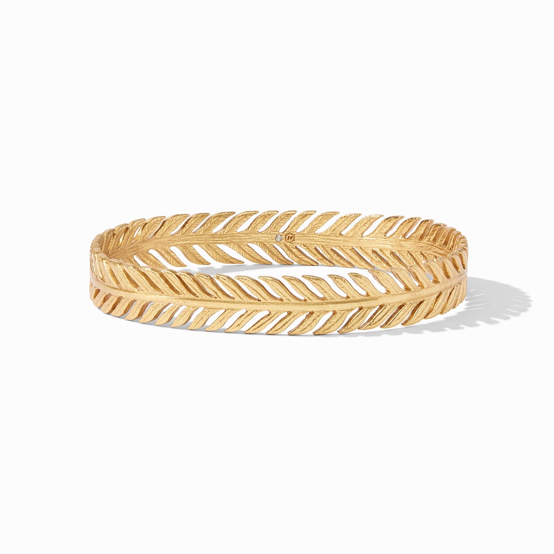 Fern Bangle Gold - Medium Bracelets Julie Vos