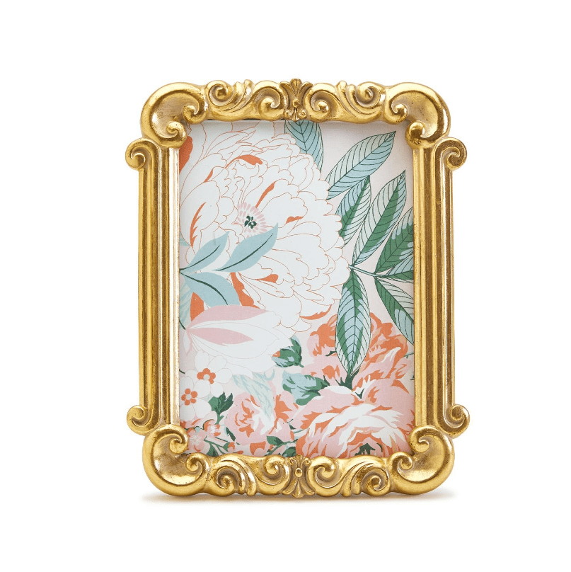 Golden Scroll 5x7 Photo Frame Home Decor Two's Company