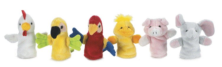 Finger Puppets Toys Midwest-CBK