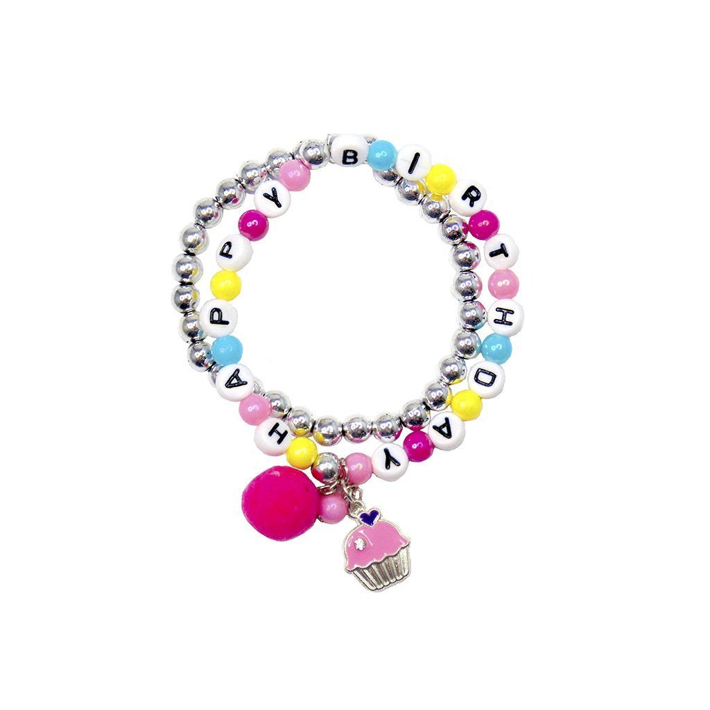 Happy Birthday 2 pc Bracelets Kids Jewelry Great Pretenders