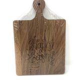 Happy Easter Walnut Wood Cheeseboard Kitchen + Entertaining Maple Leaf at Home
