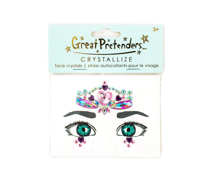 Hearts Face Crystals Kids Misc Accessories Great Pretenders