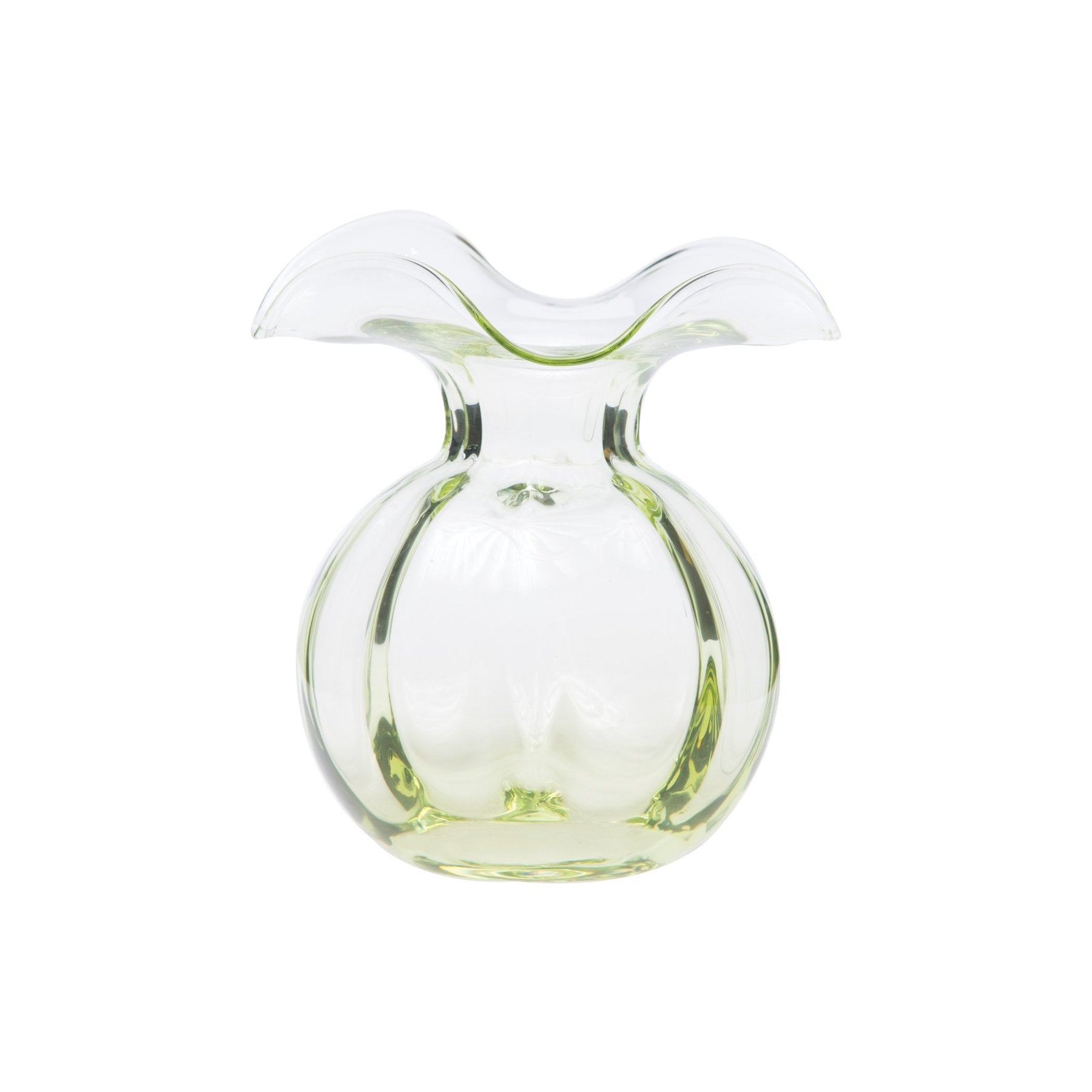 Hibiscus Glass Green Bud Vase Home Decor Vietri