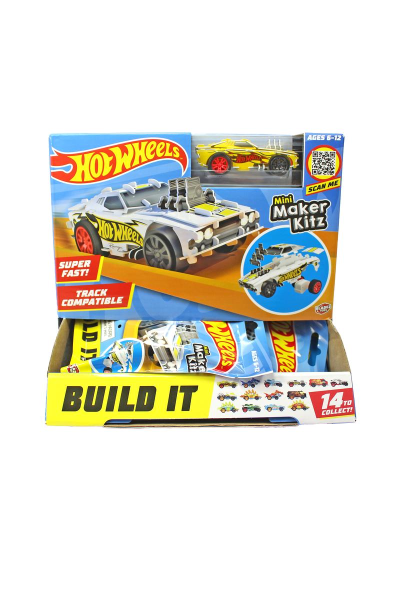 Hot Wheels Mini Maker Kitz Blind Bag Assorted Toys License 2 Play