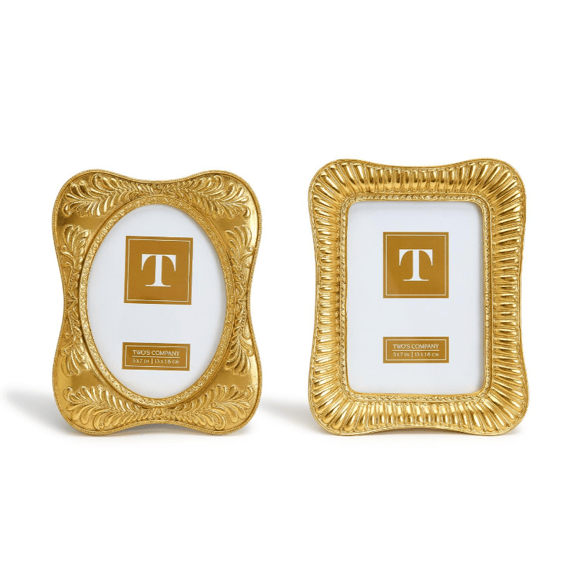 Impressions Gold 5x7 Frame Home Decor Two's Company