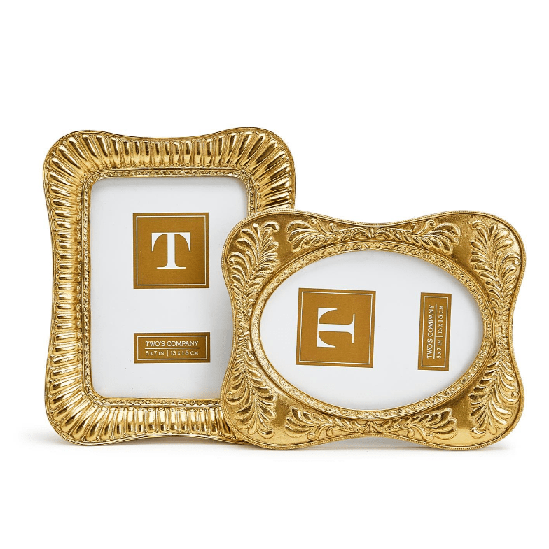 Impressions Gold 5x7 Frame Home Decor Two's Company