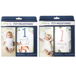 Itzy Moments Double Sided Milestone Cards - Floral Baby Accessories Itzy Ritzy