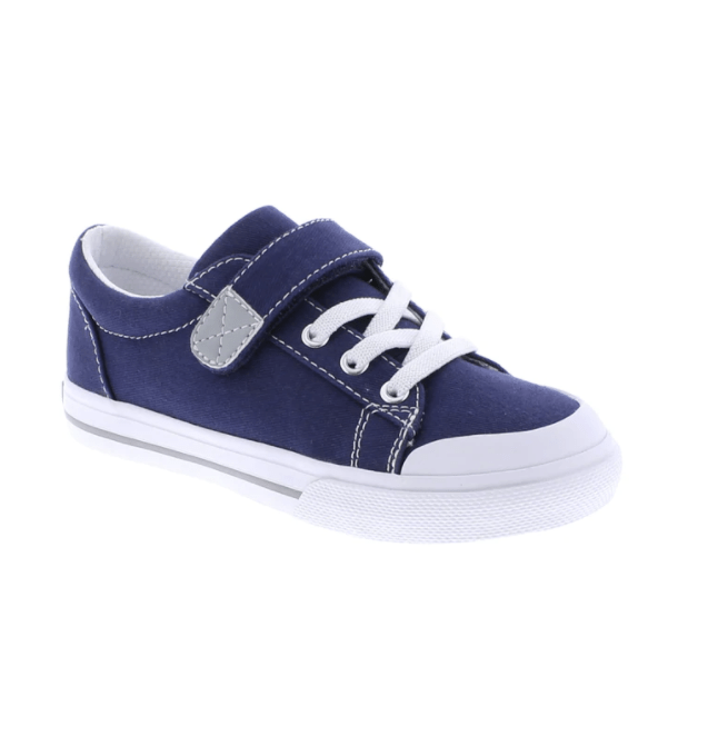 Jordan - Navy Boys Shoes Footmates
