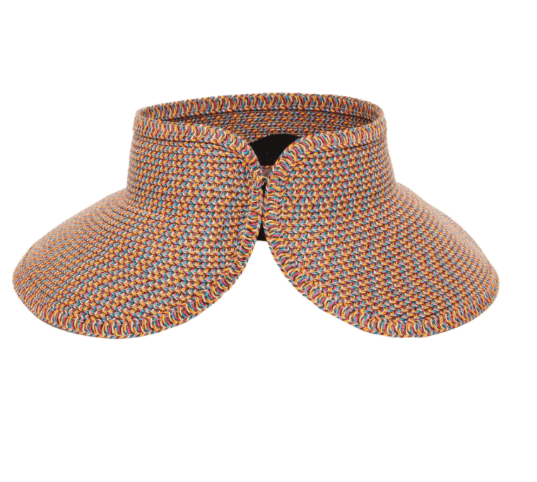 Kids Roll Up Sun Visor - Brights Kids Misc Accessories San Diego Hat Company