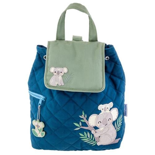 Koala Quilted Backpack Kids Backpacks + Bags Stephen Joseph