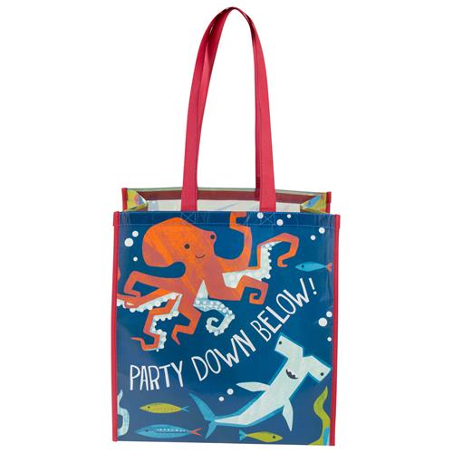 Large Recycled Gift Bag - Shark Paper Goods Stephen Joseph