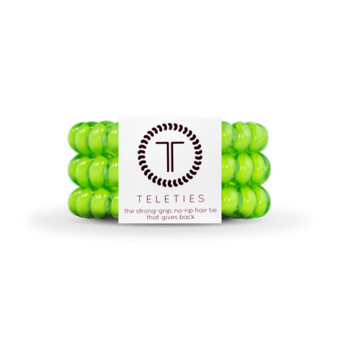 Large Teleties - Lime Hair Accessories Teleties