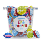 LED Light Up UFO Popper Toys Cupcakes & Cartwheels