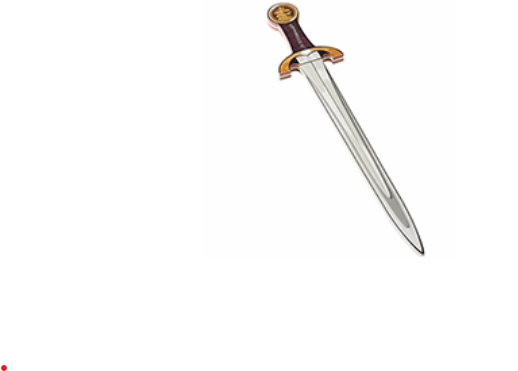 Liontouch Pretend-Play Foam Noble Knight Sword - Red Toys Hotaling Imports