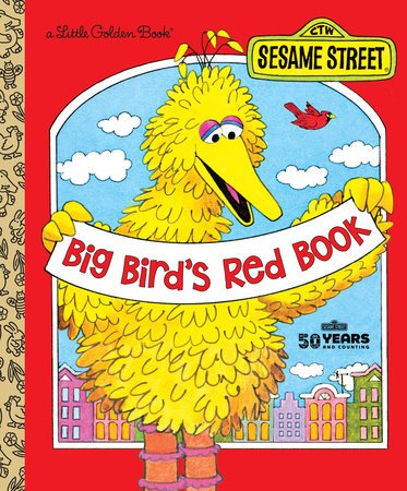 Little Golden Book - Big Bird's Red Book Books Penguin Random House