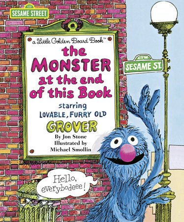 Little Golden Book - Monster at the End of This Book Books Penguin Random House