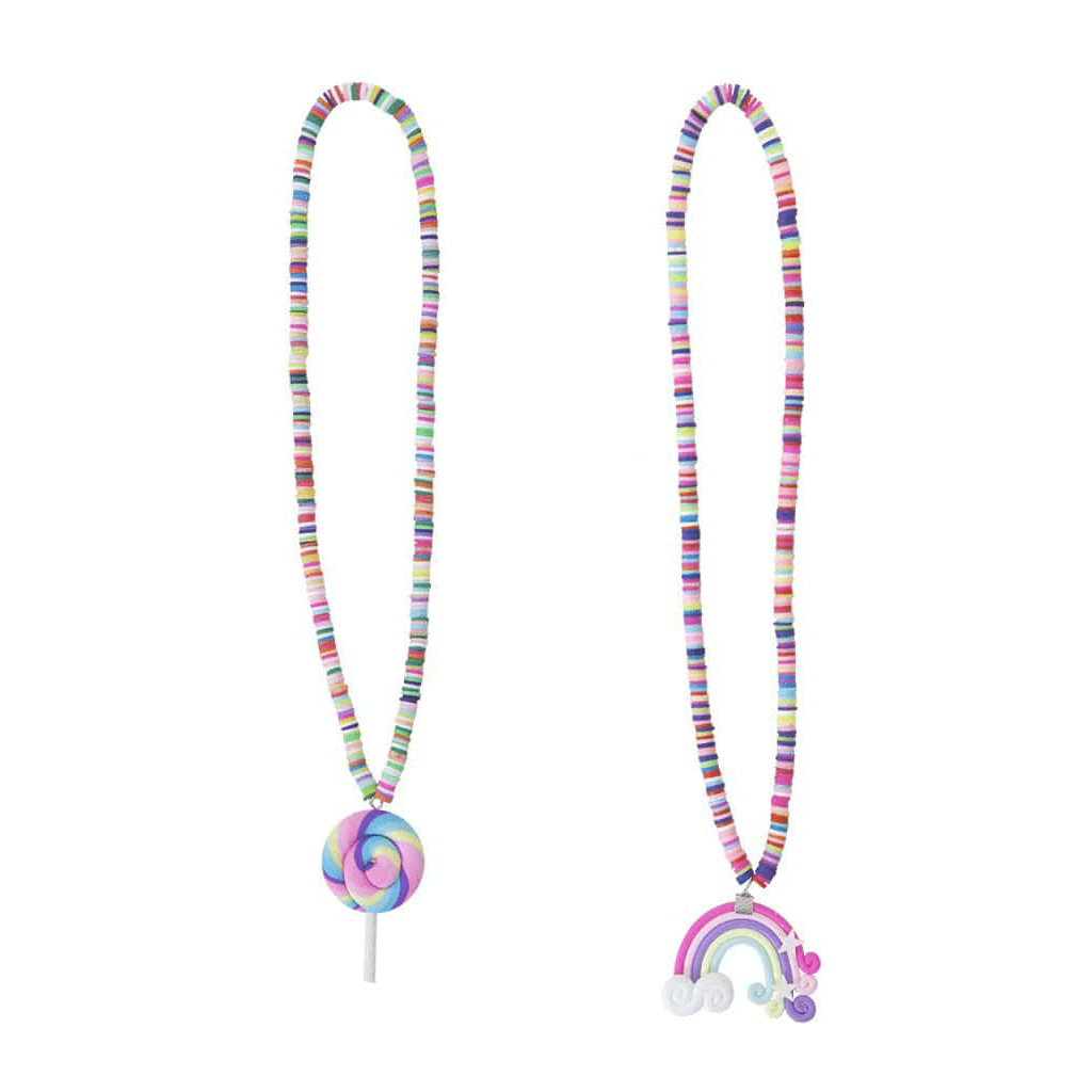 Lollipop/Rainbow Necklace Kids Jewelry Great Pretenders
