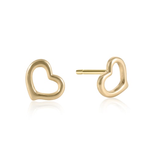 Love Stud - Gold Earrings enewton
