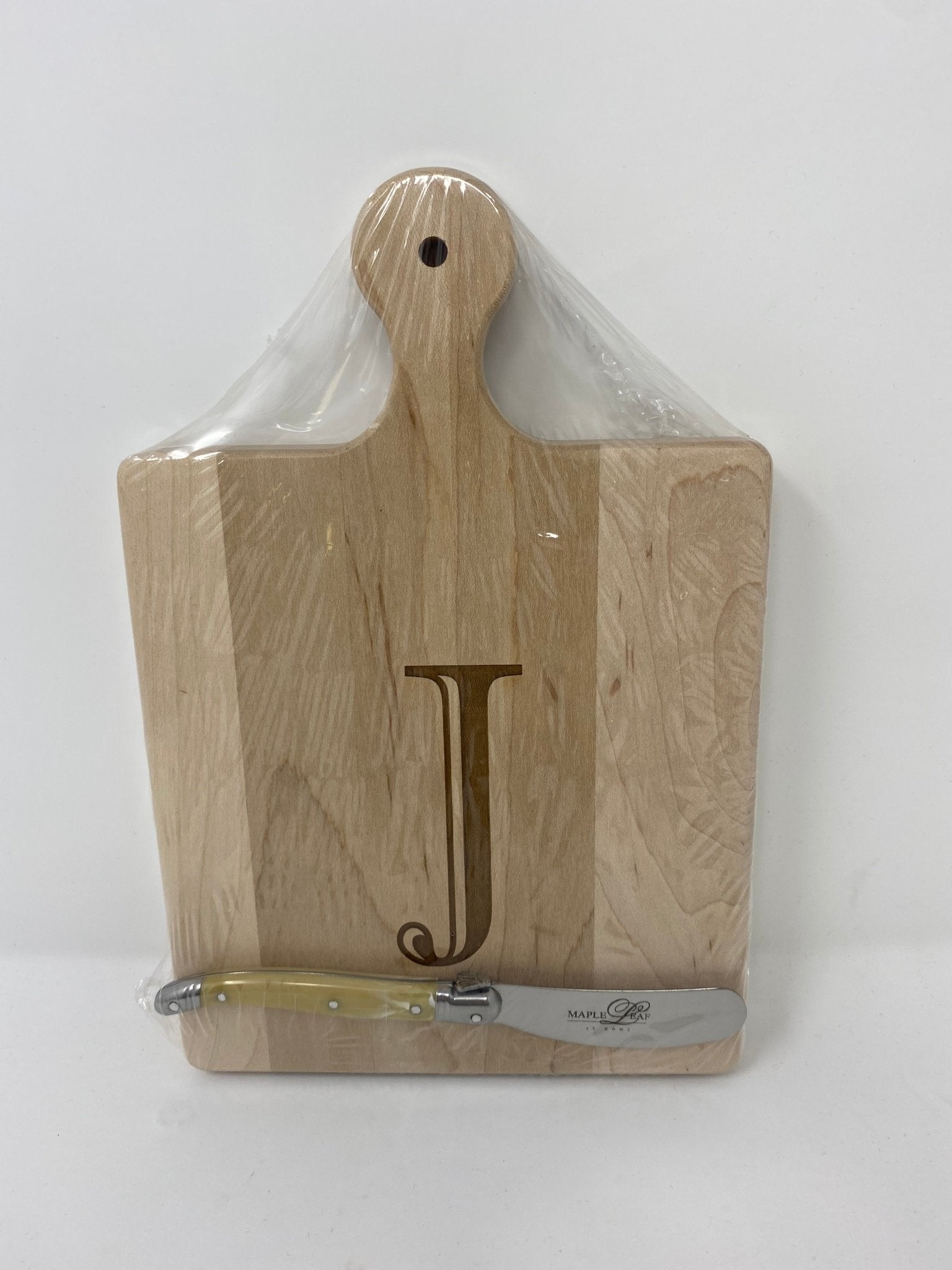 Maple Artisan Paddle Cutting Board Kitchen + Entertaining Maple Leaf at Home J