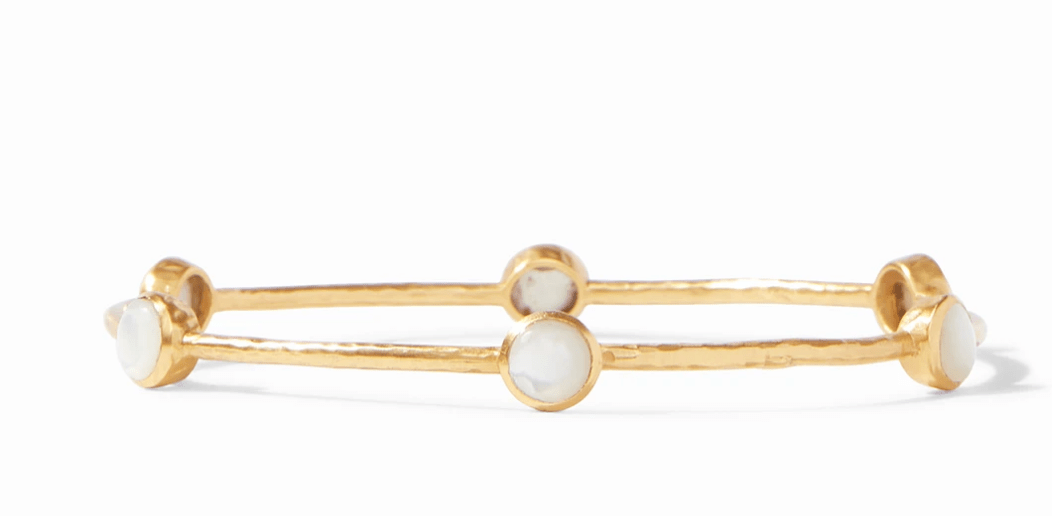 Milano Luxe Bangle - Pearl - Small Bracelets Julie Vos