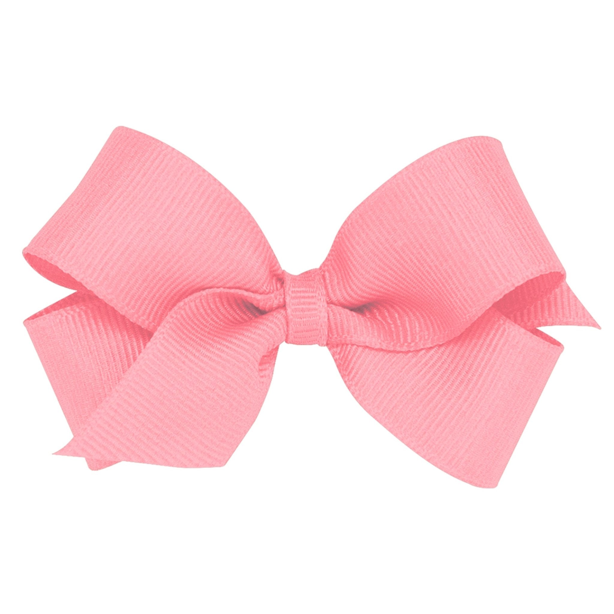 Mini Grosgrain Bow - Peony Kids Hair Accessories Wee Ones