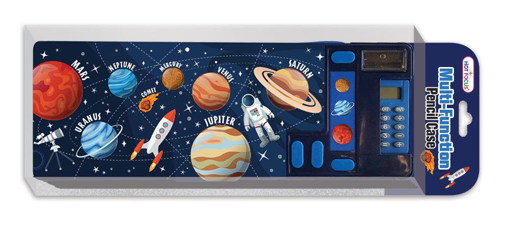 Multi-Function Pencil Case - Space Kids Misc Accessories Hot Focus