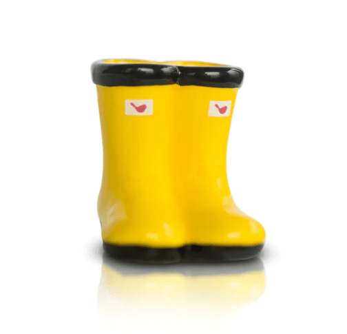 Nora Fleming Mini - jumpin puddles yellow Home Decor Nora Fleming
