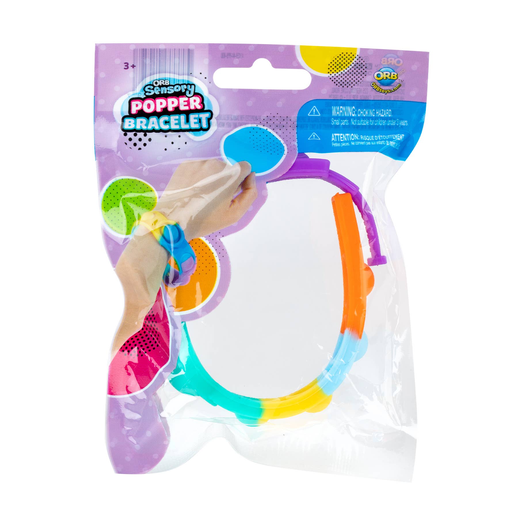 ORB™ Sensory Bubble Popper Bracelet Asst Toys Orb Toys