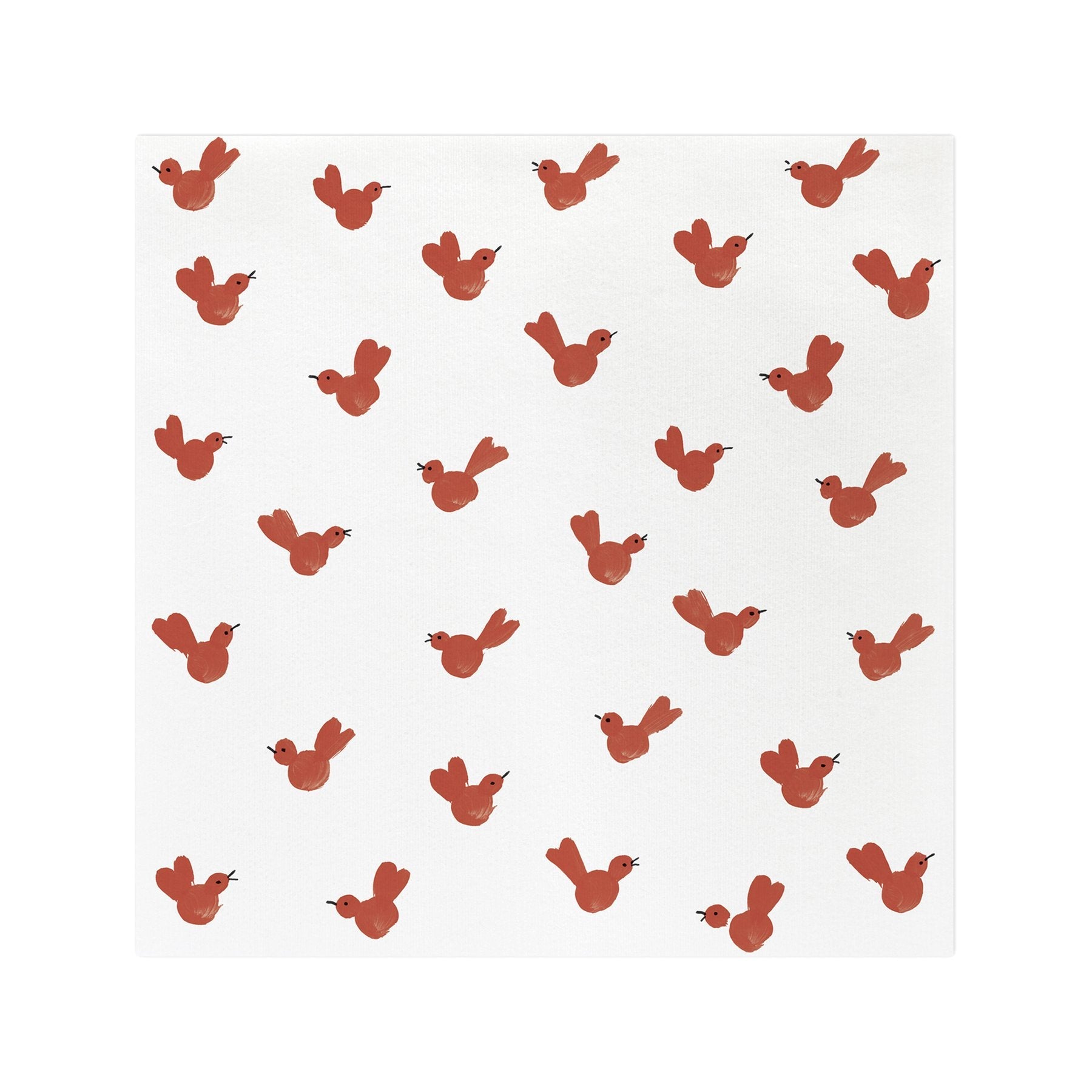 Papersoft Napkins Red Bird Cocktail Napkins (Pack of 20) Kitchen + Entertaining Vietri